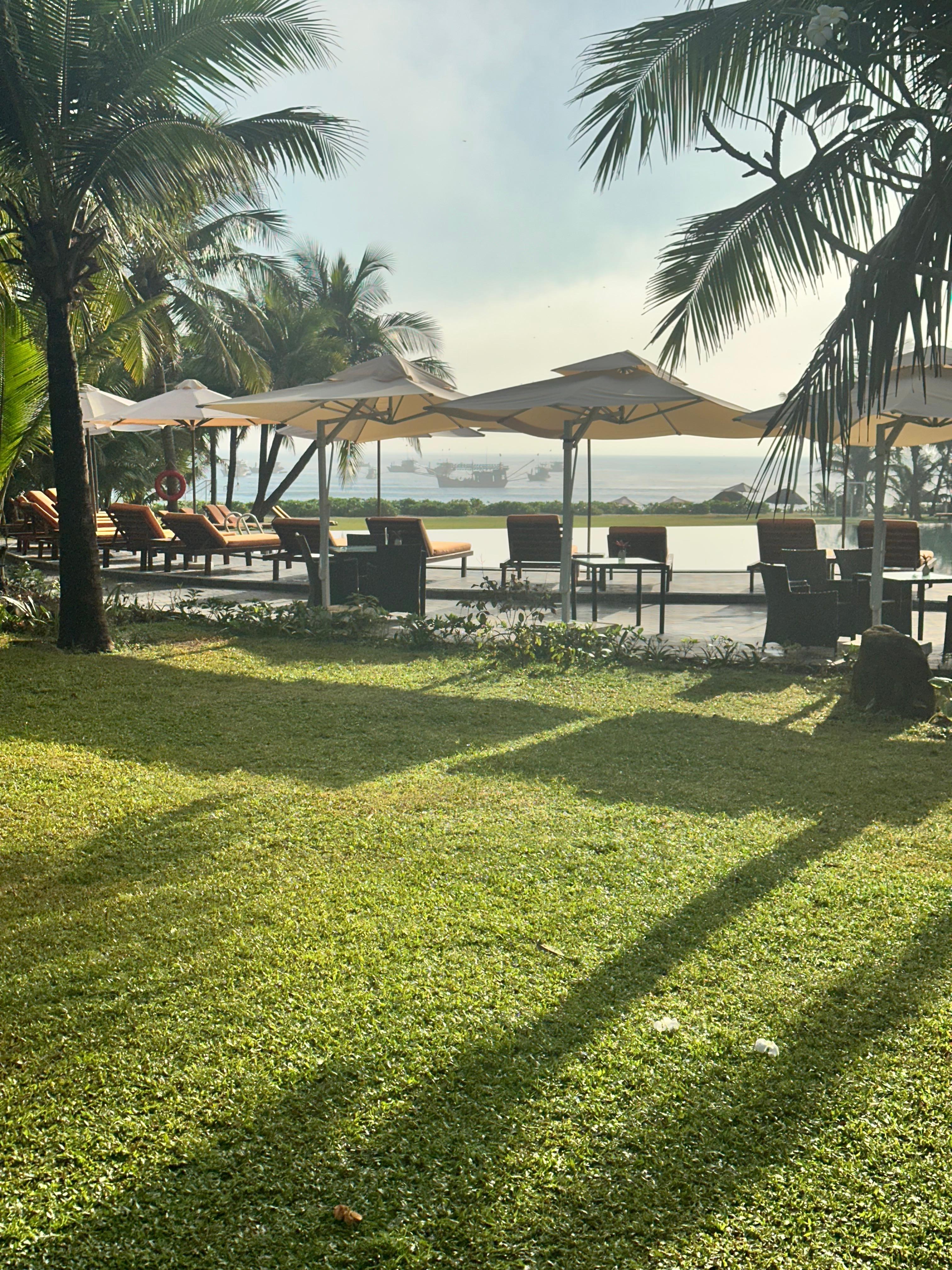 View from our bungalow.