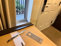 Tried to pry the lock with a kitchen knife to open it but to no avail