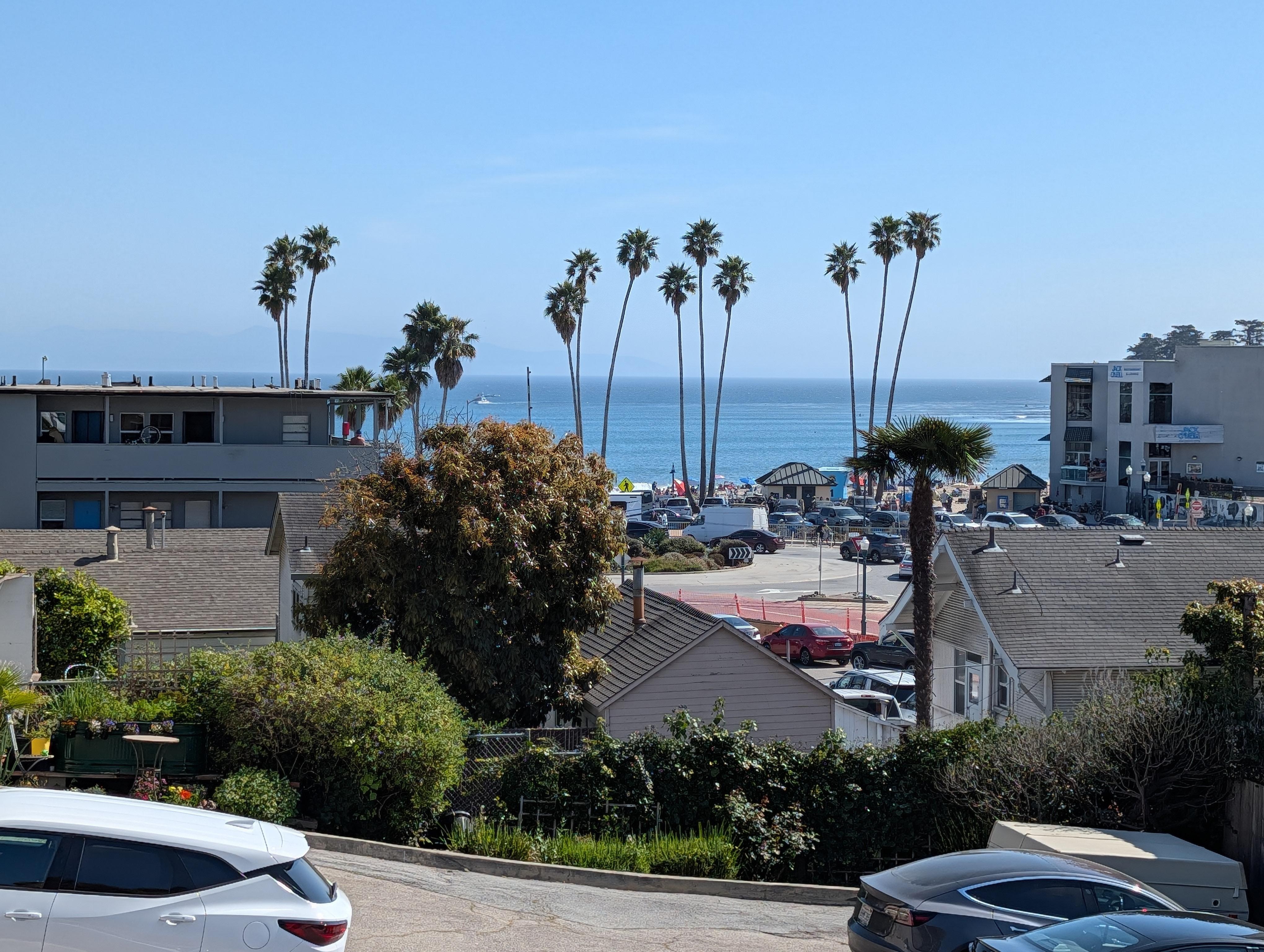 Great ocean view from 2nd floor.  