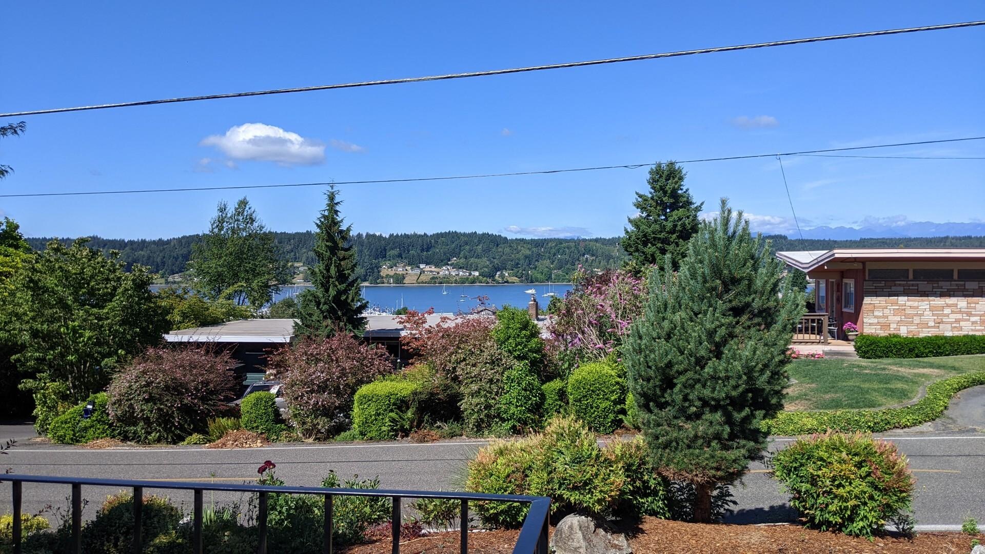 view from front of house