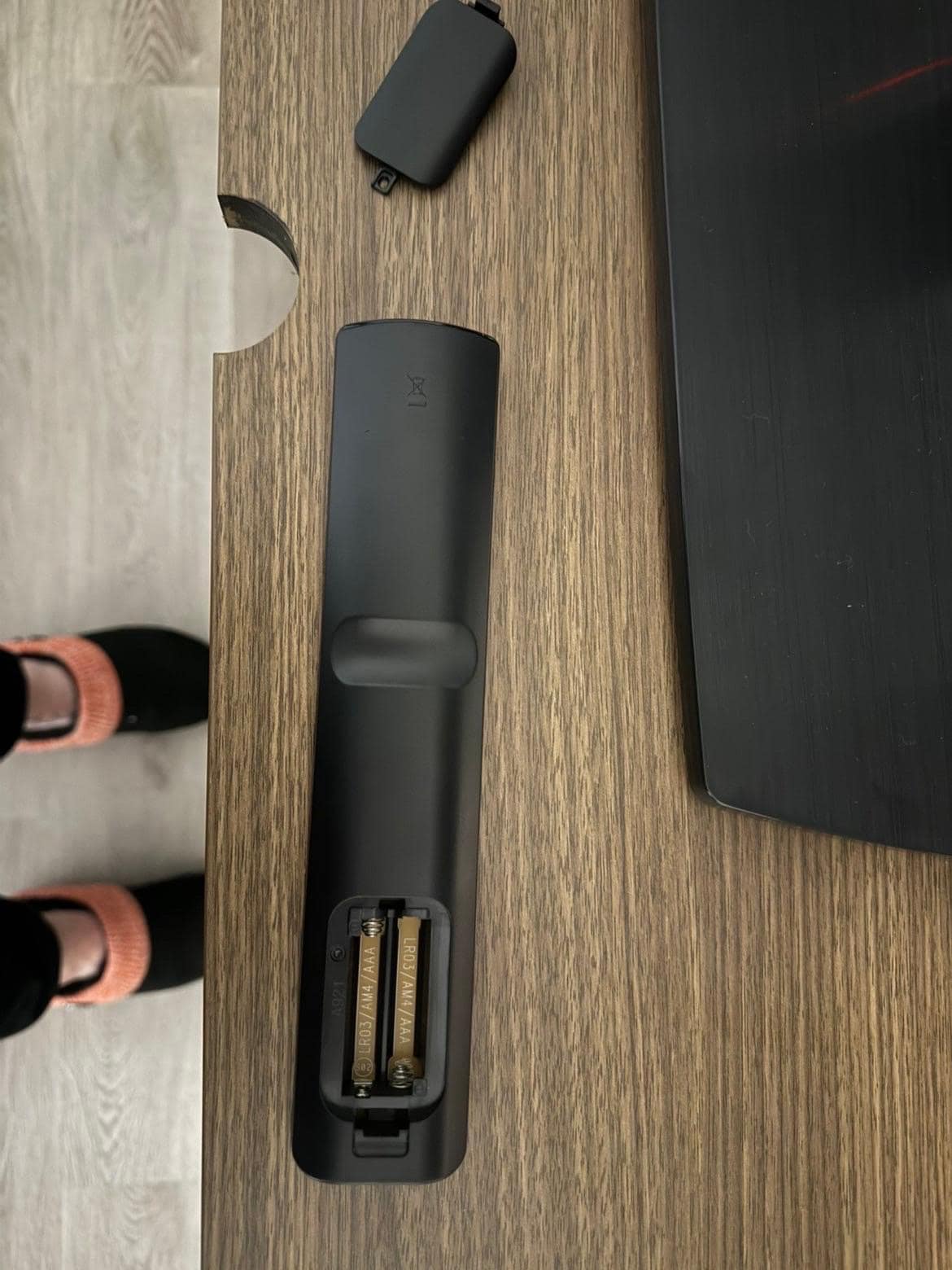 No batteries in the remote