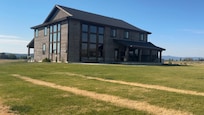 Beautiful house with big windows that fully took advantage of the beautiful views there.