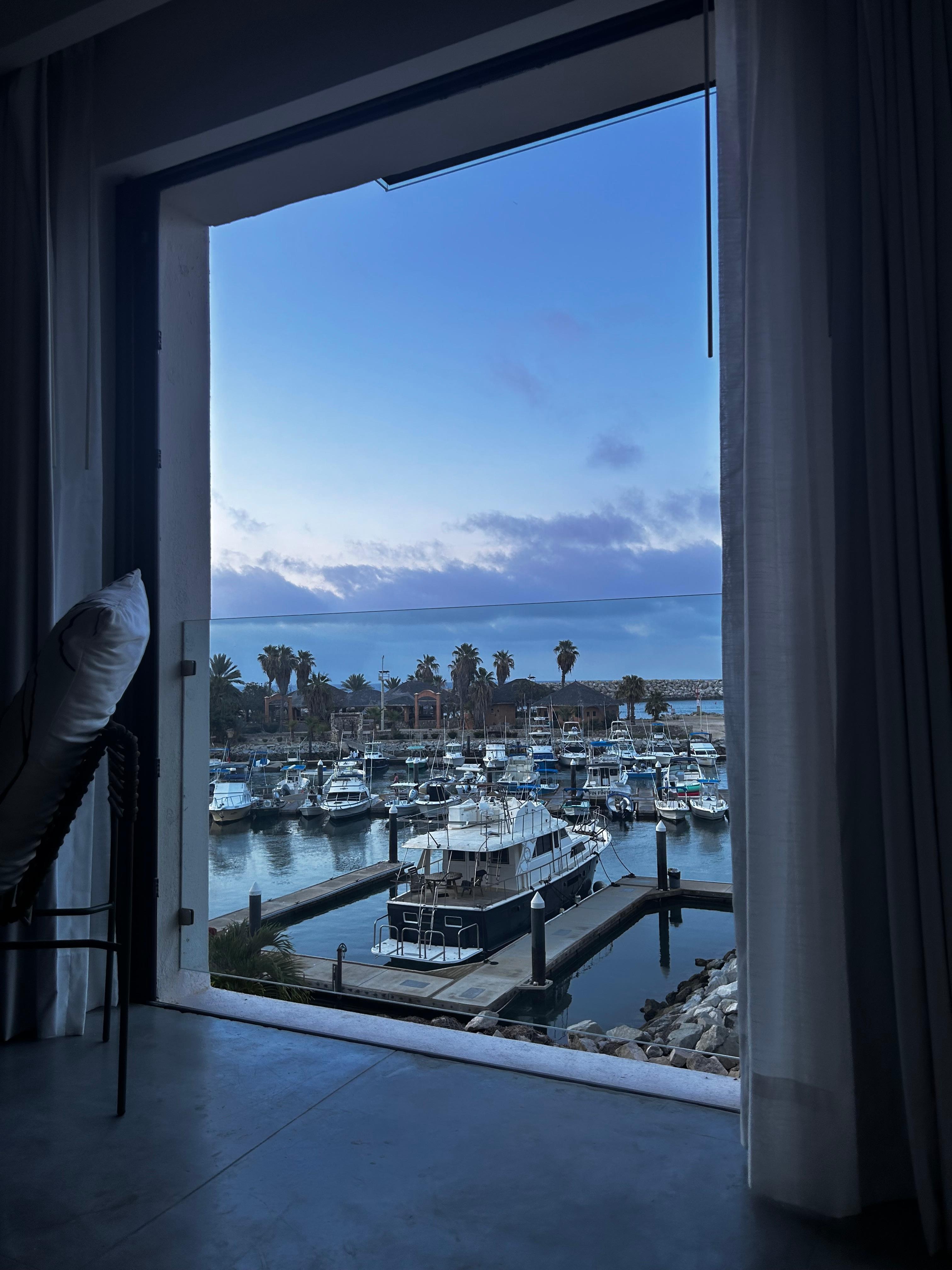 View from our room! We booked the Ocean View King