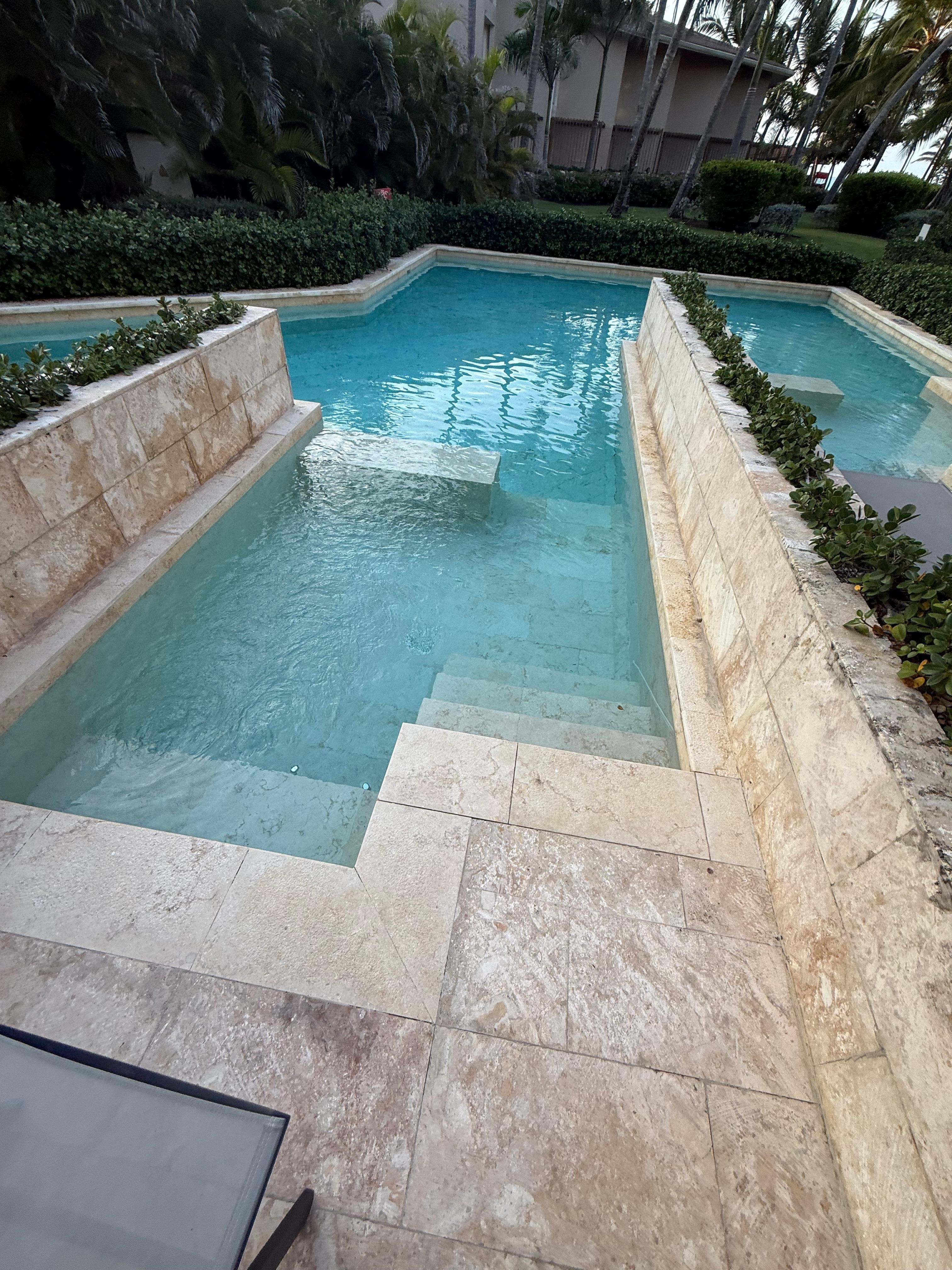 Swim up suite view 