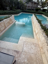 Swim up suite view