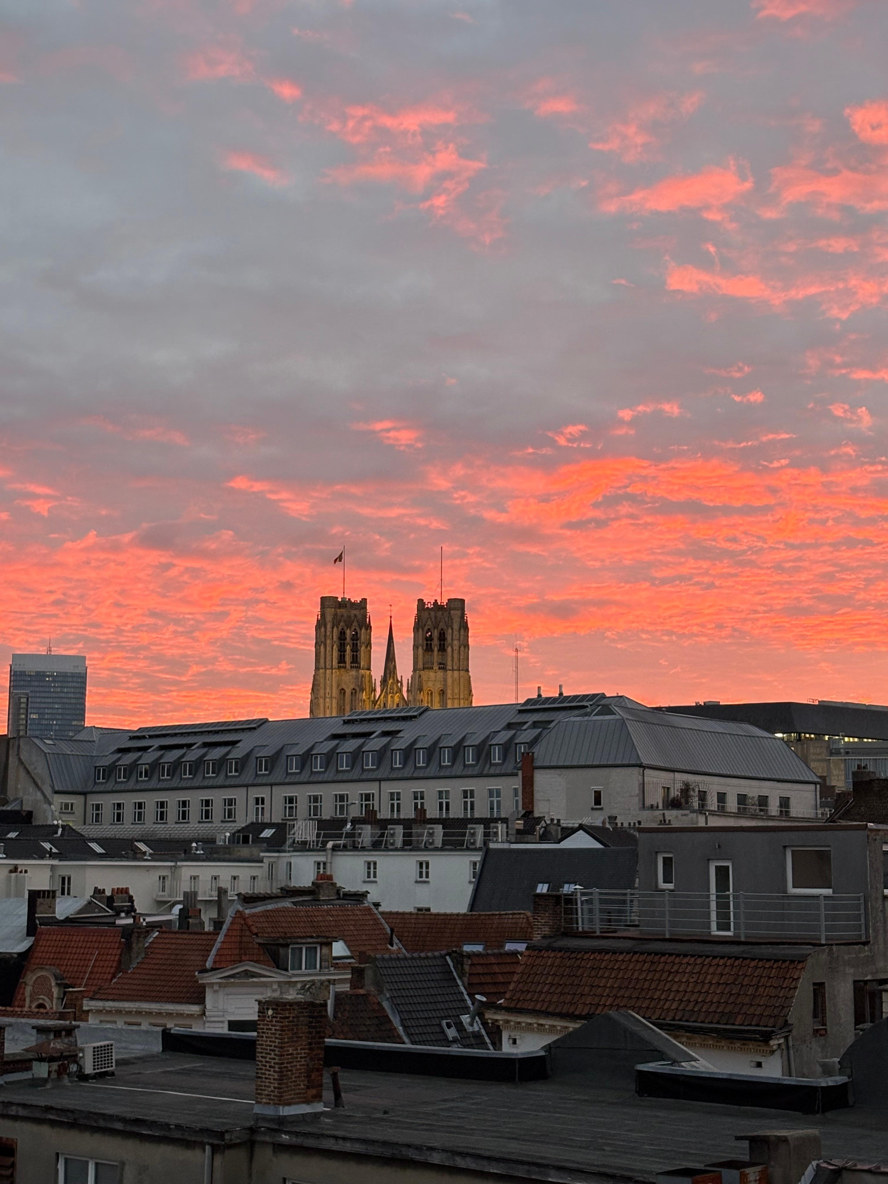 Utsikt från vårt rum