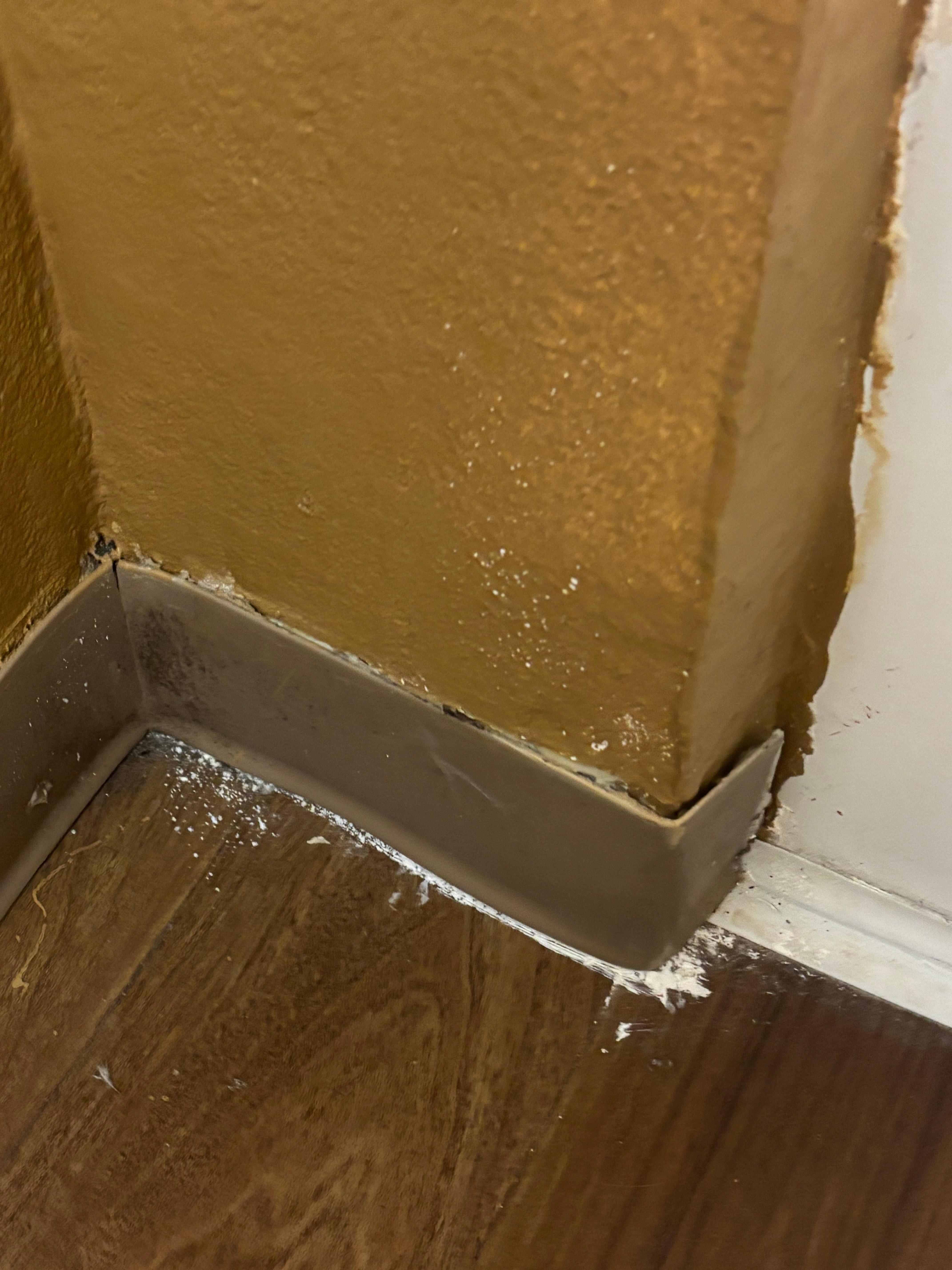 Bathroom wall condition 