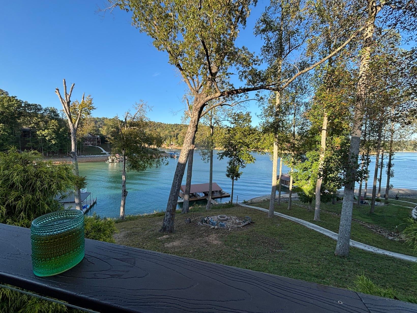 Norris Lake House view from Deck.