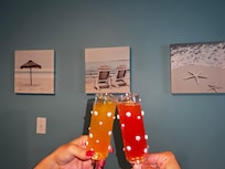 First day morning mimosas!