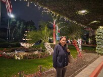 Josephine at check in.