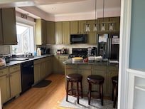 The kitchen was another favorite place to gather.