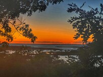 Sunset from the back porch