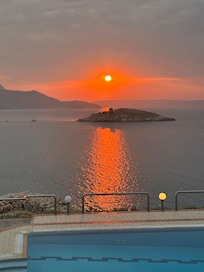 Sunset from the apartment