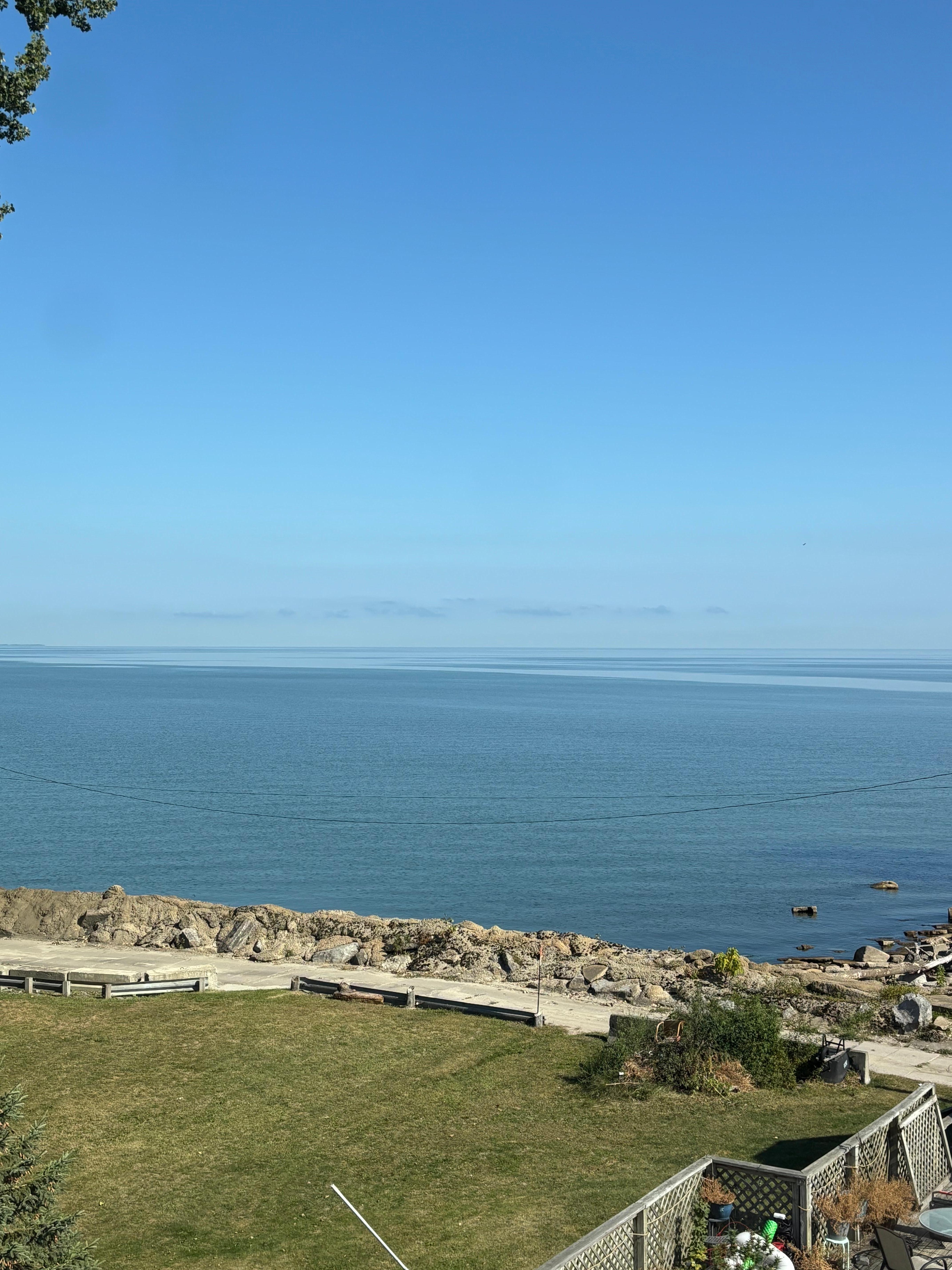  View from one of the bedrooms.  