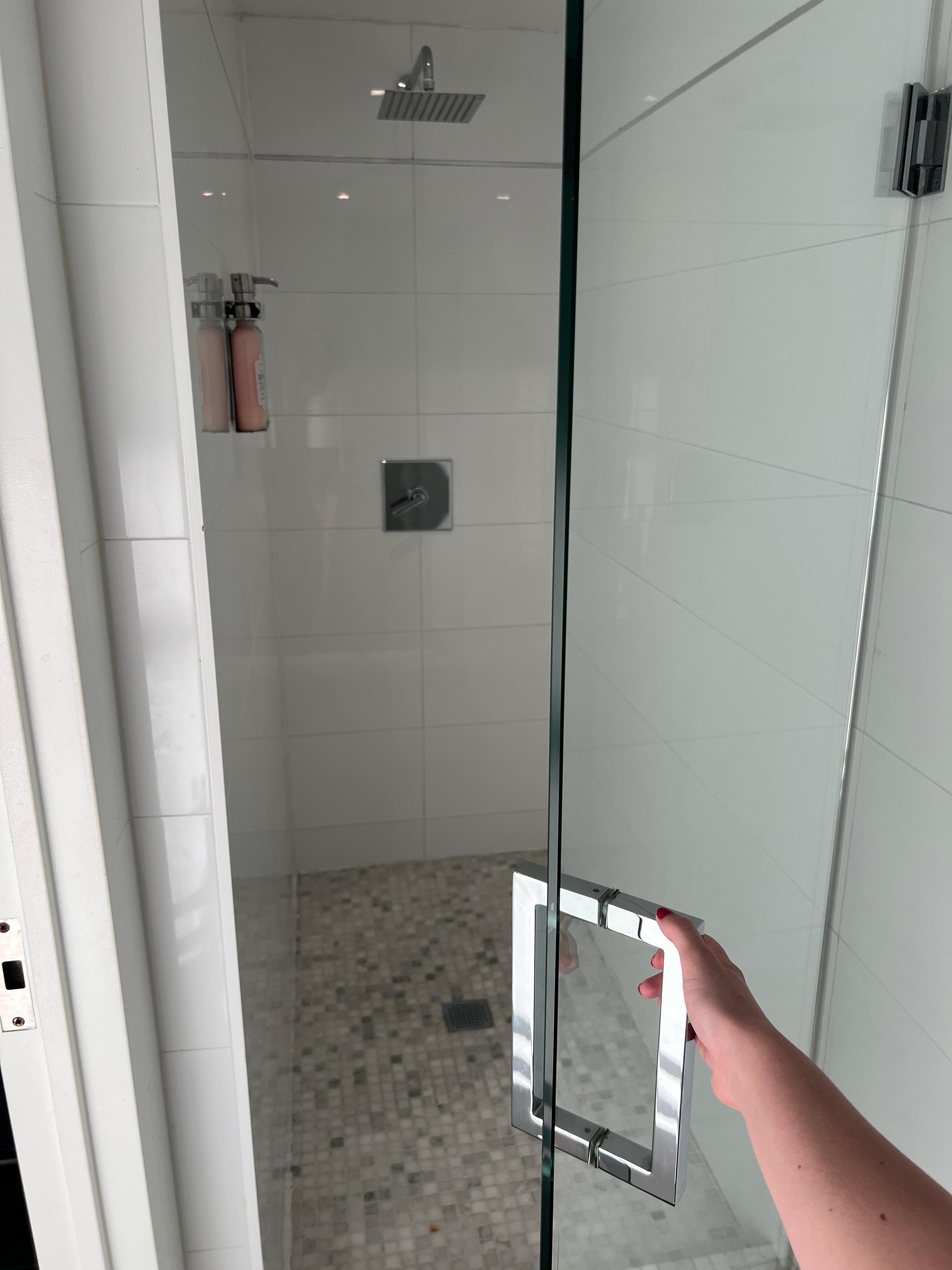 Shower was large and very clean 