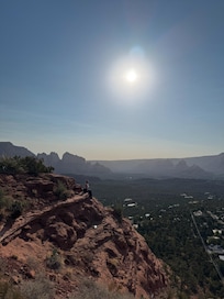 View from Sugarloaf Summit via Teacup Loop (5 mins from the house!)
