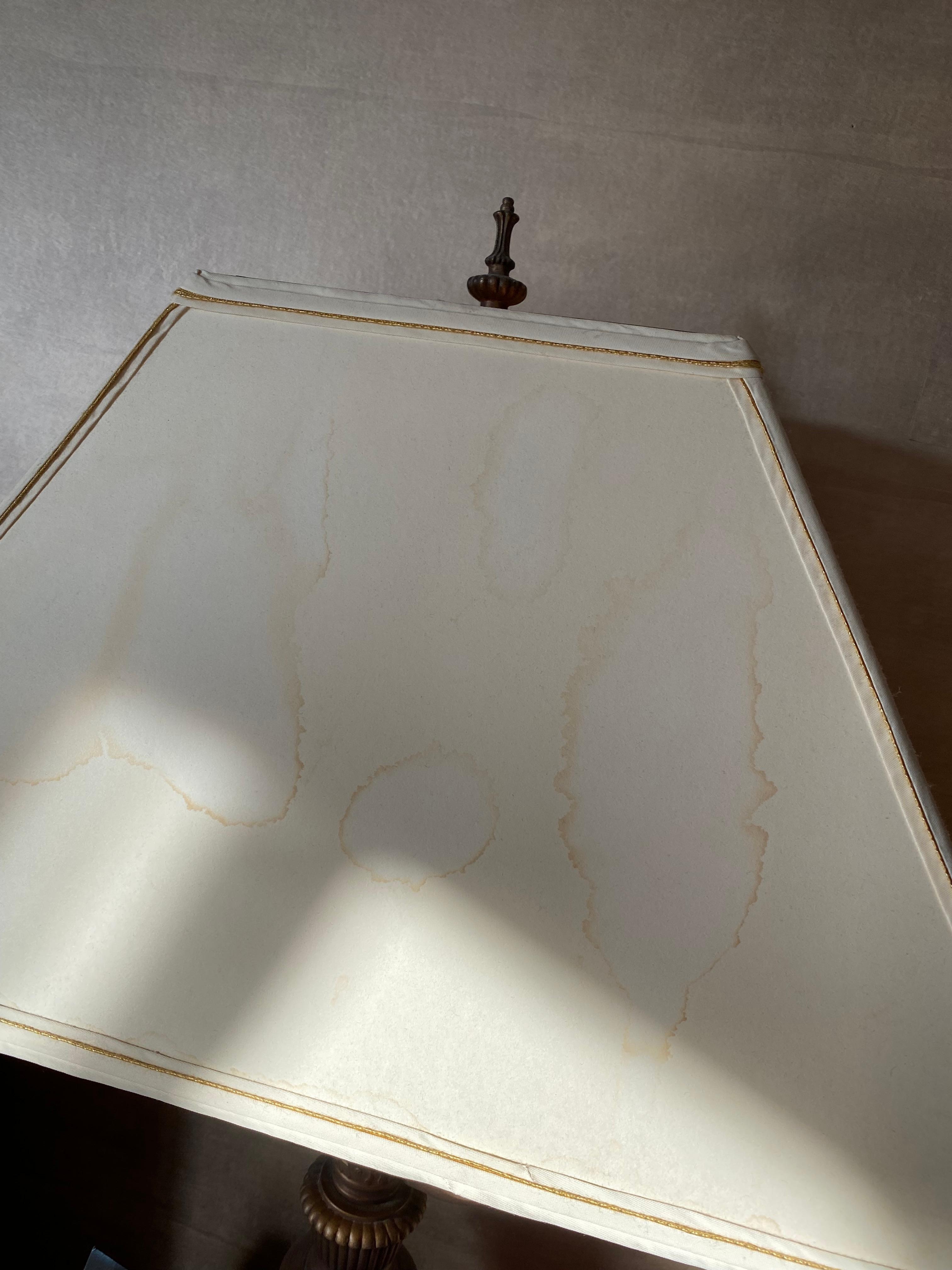 Lampshade stains