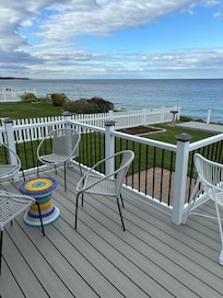 Left side of deck