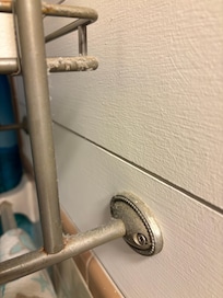 bathroom shelf