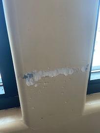 Walls in need of talc
