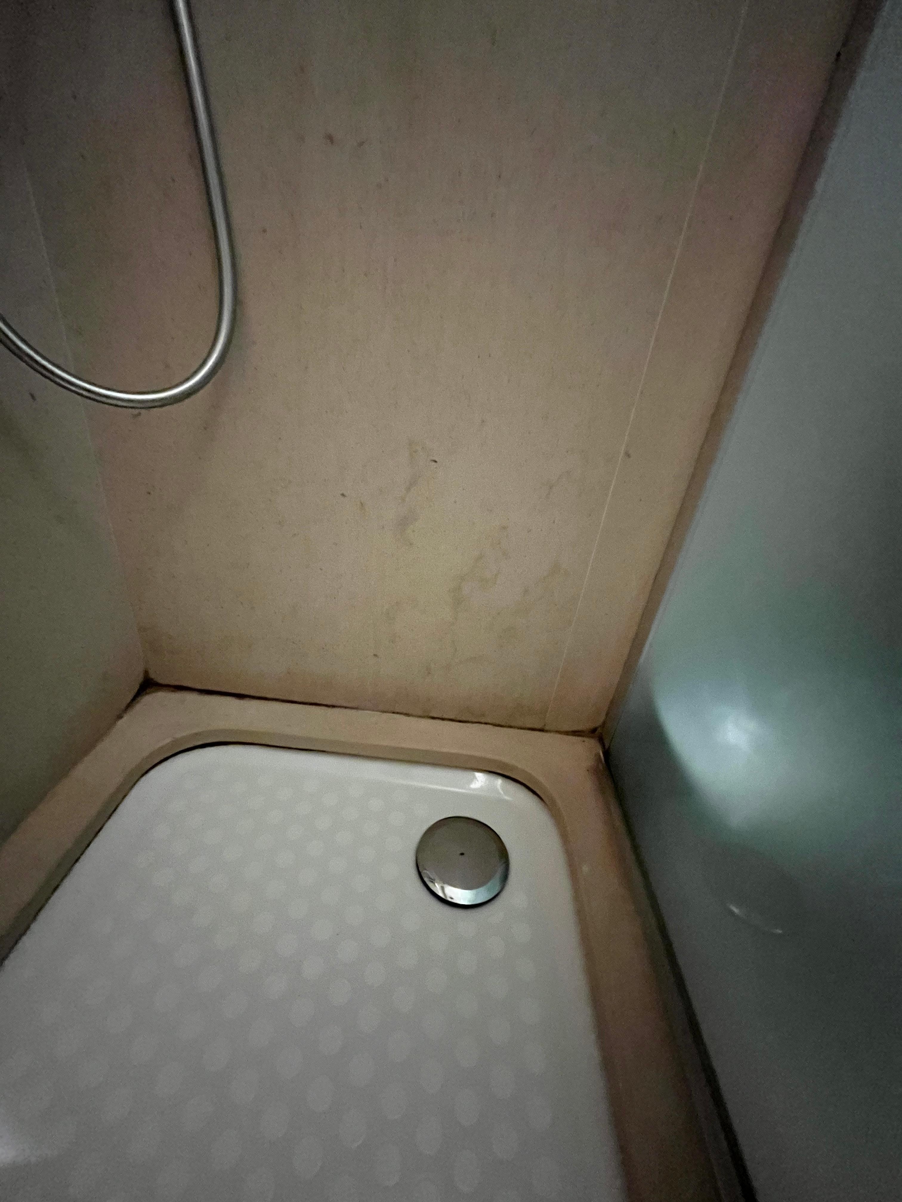 Dirty shower