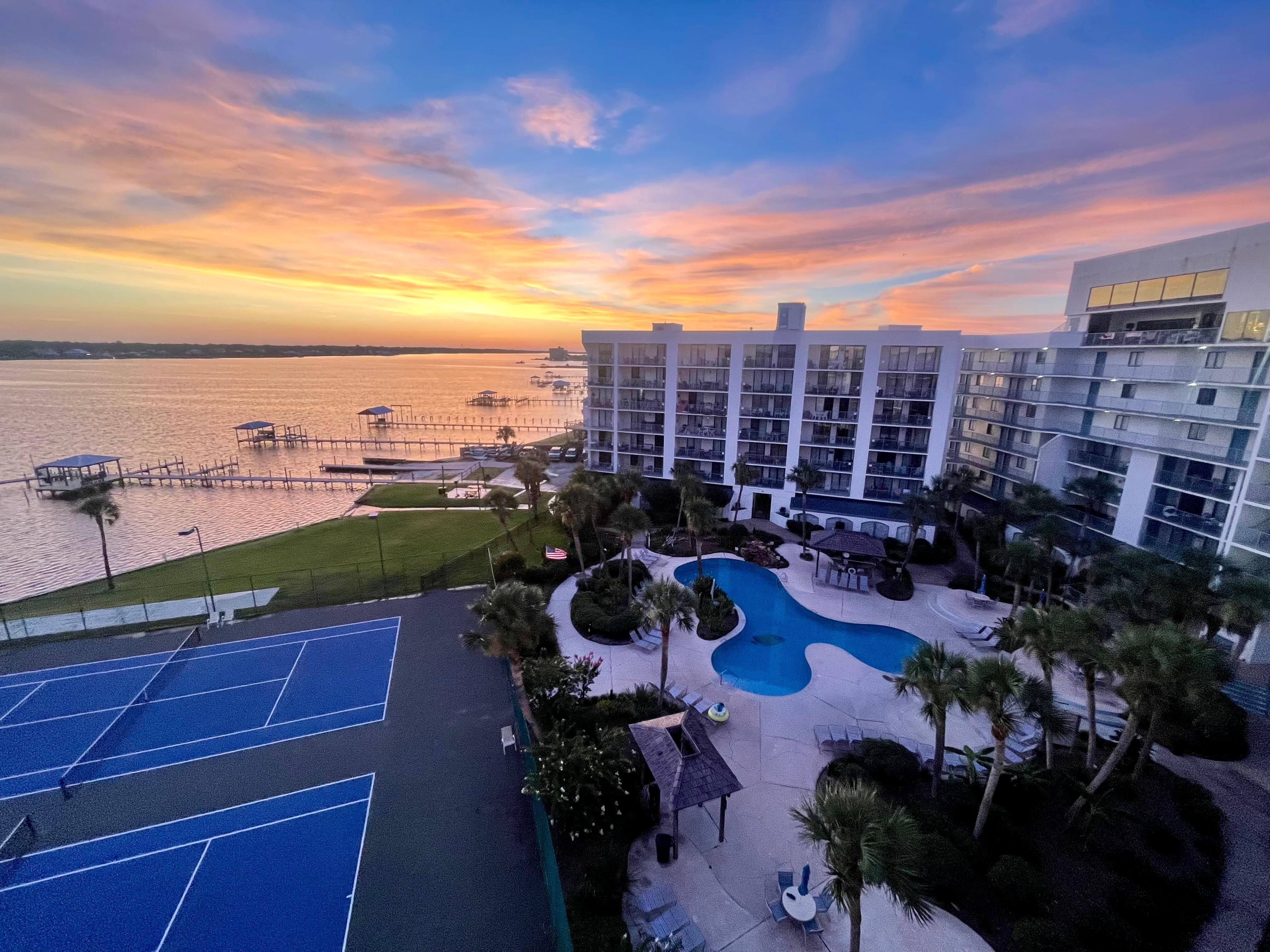 Sunrise from 702B balcony