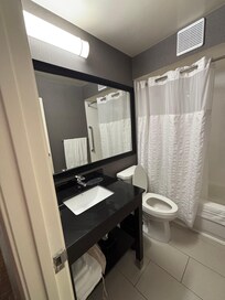 The grouts and sideboards are dusted!