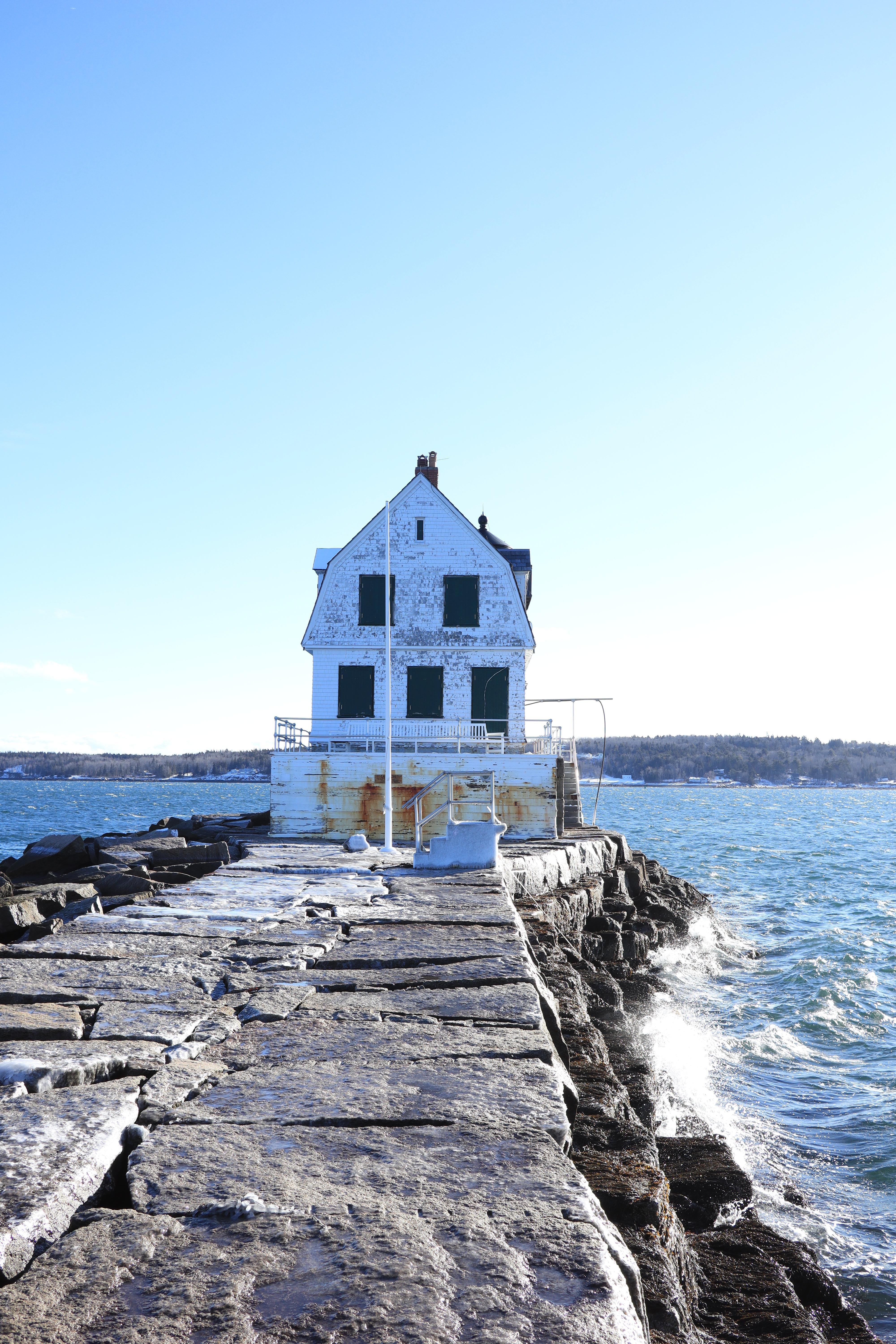Rockland Breakwater lighthouse 