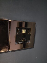 Greeted by a broken master switch as you enter.