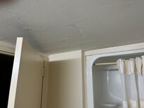 Peeling ceiling