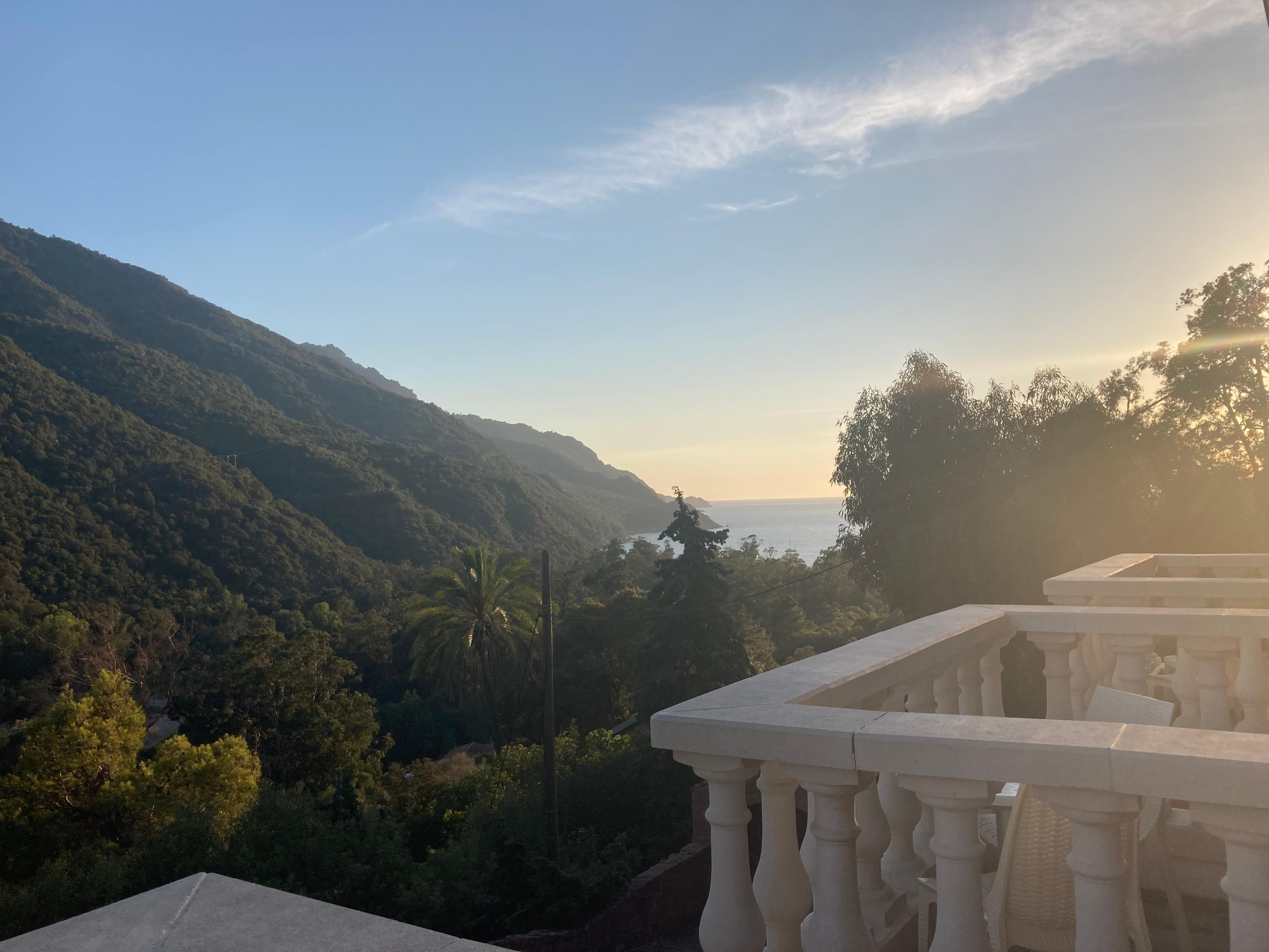 Vue de la chambre côté mer