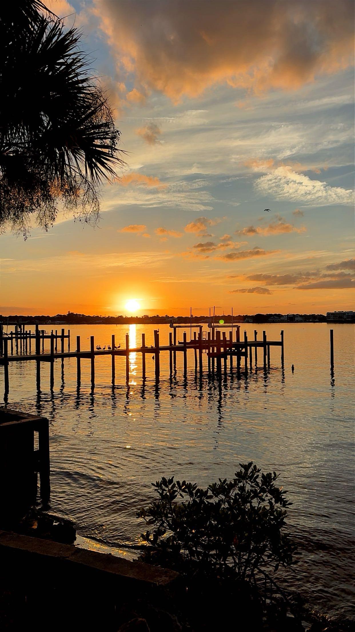 We walked through the neighborhoods each day.  This was a view from the end of a road that was two roads over. 