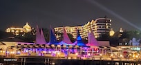 Otel akşam genel görünüm