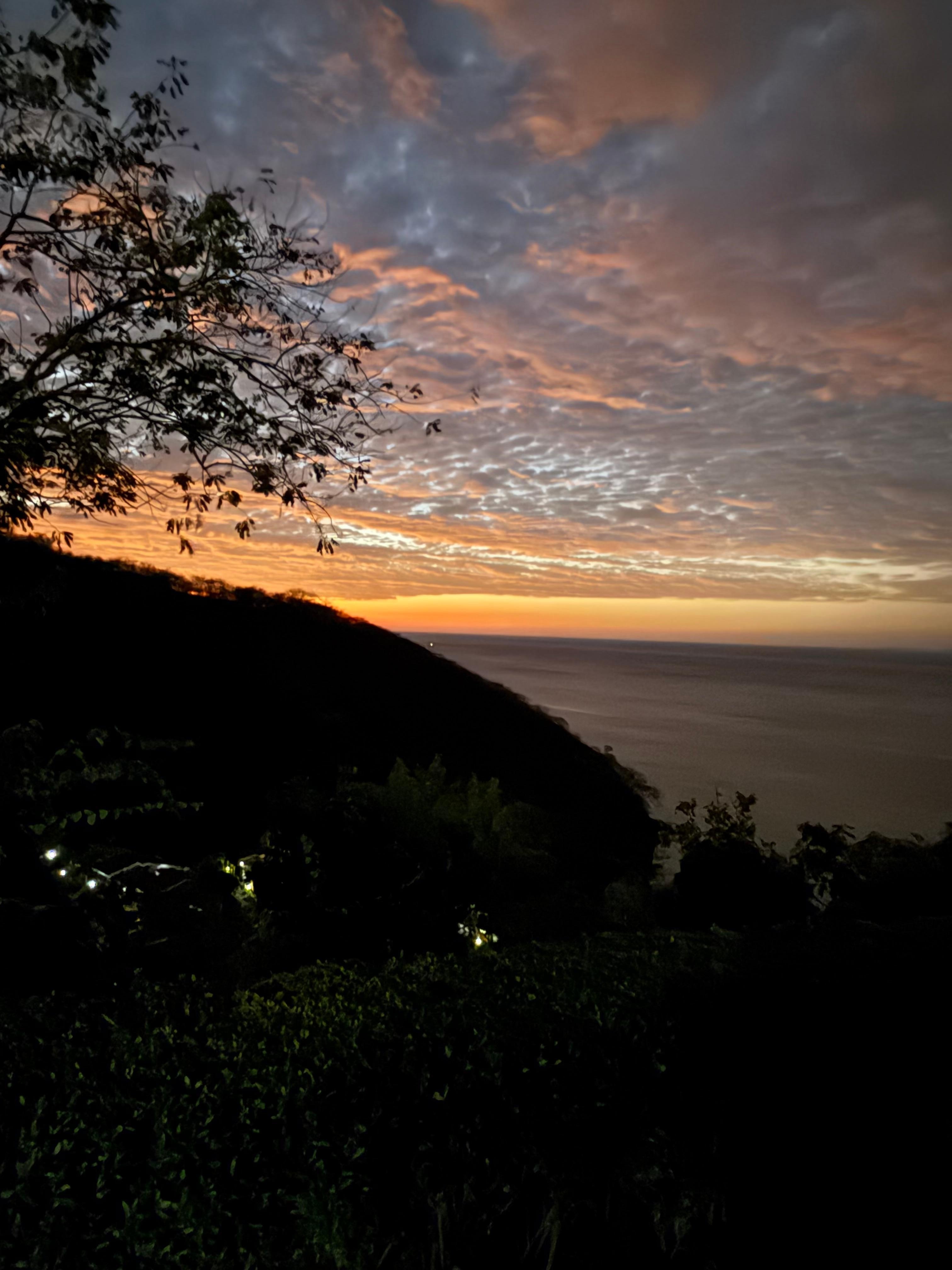 The sunsets were just beautiful!!