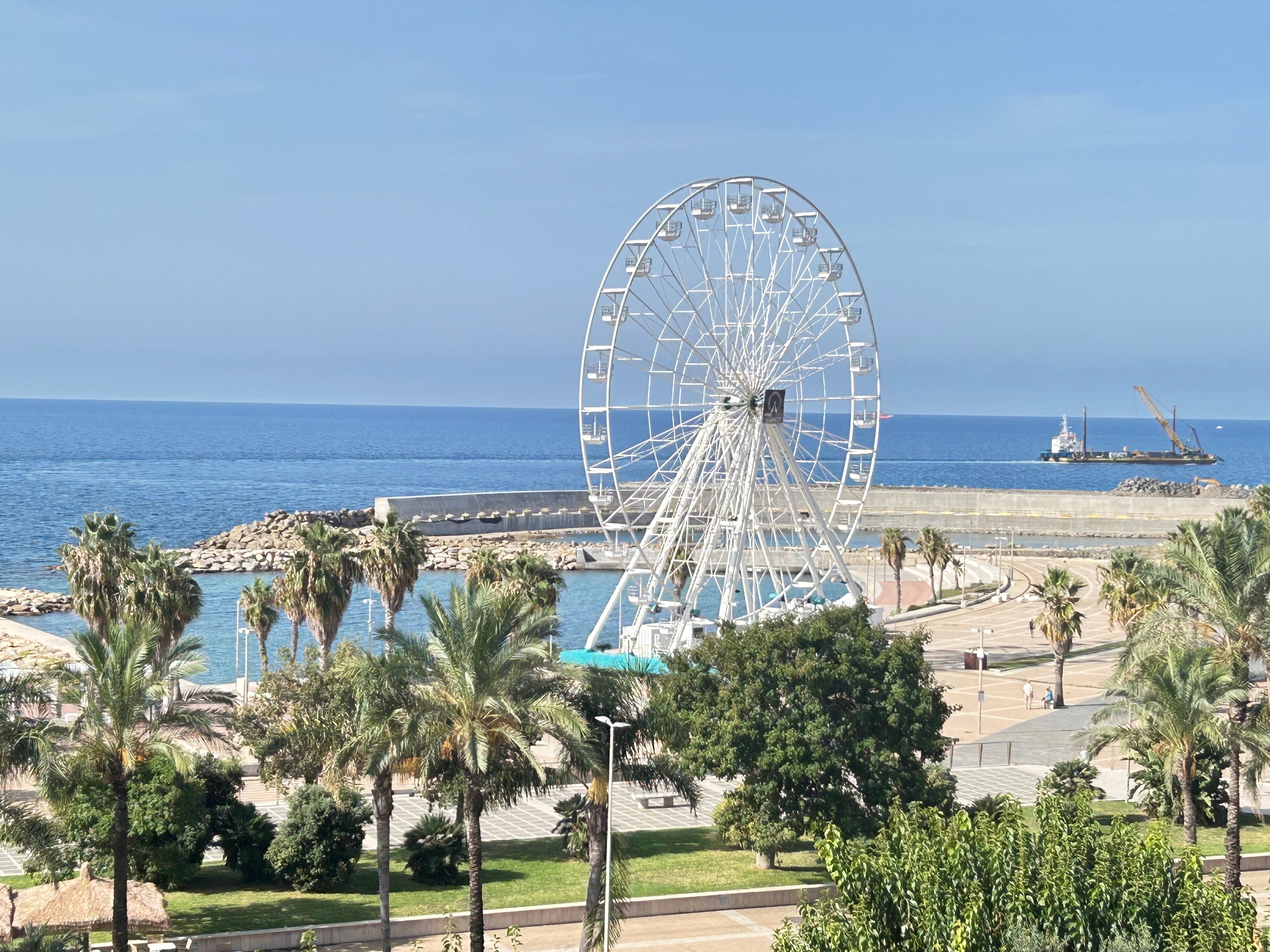 View from our balcony