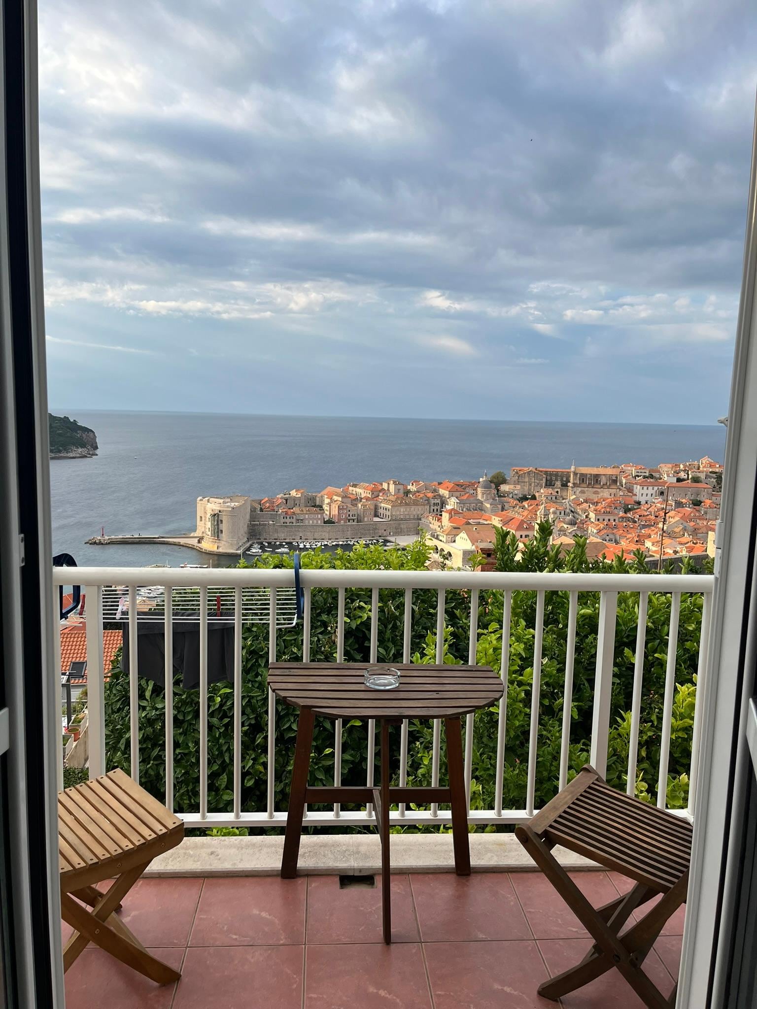 View of the Old Towne from our balcony