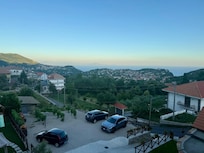 View from the upstairs windows