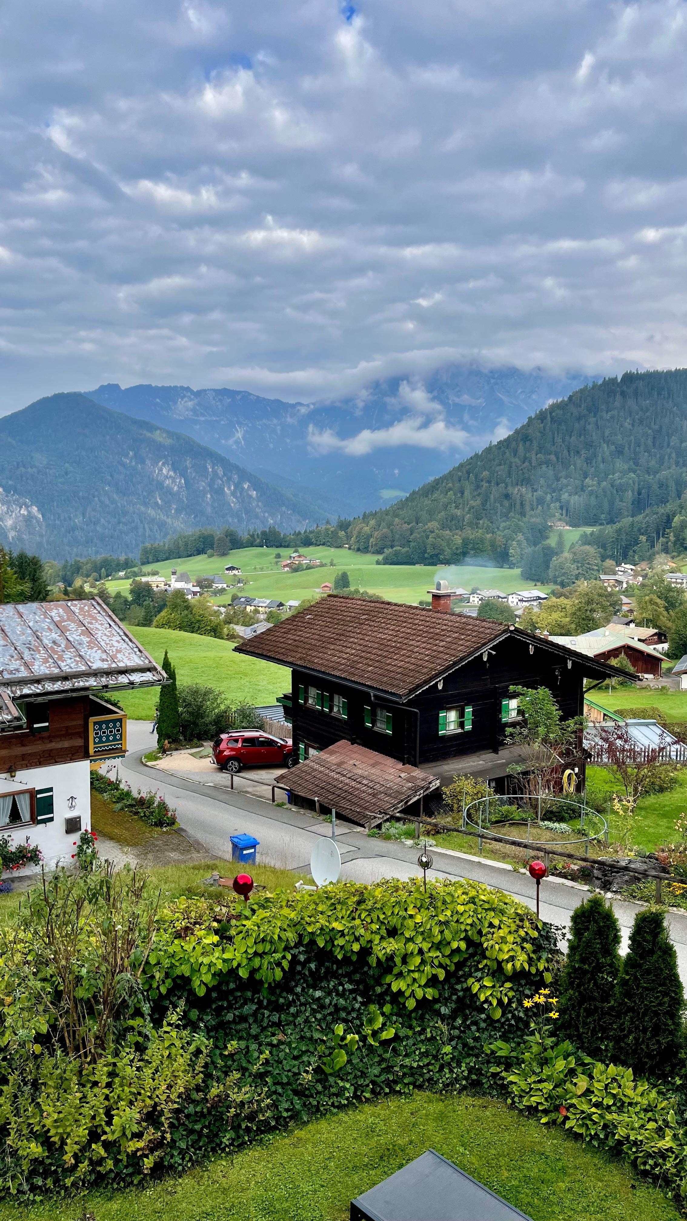 The view from the bedroom.