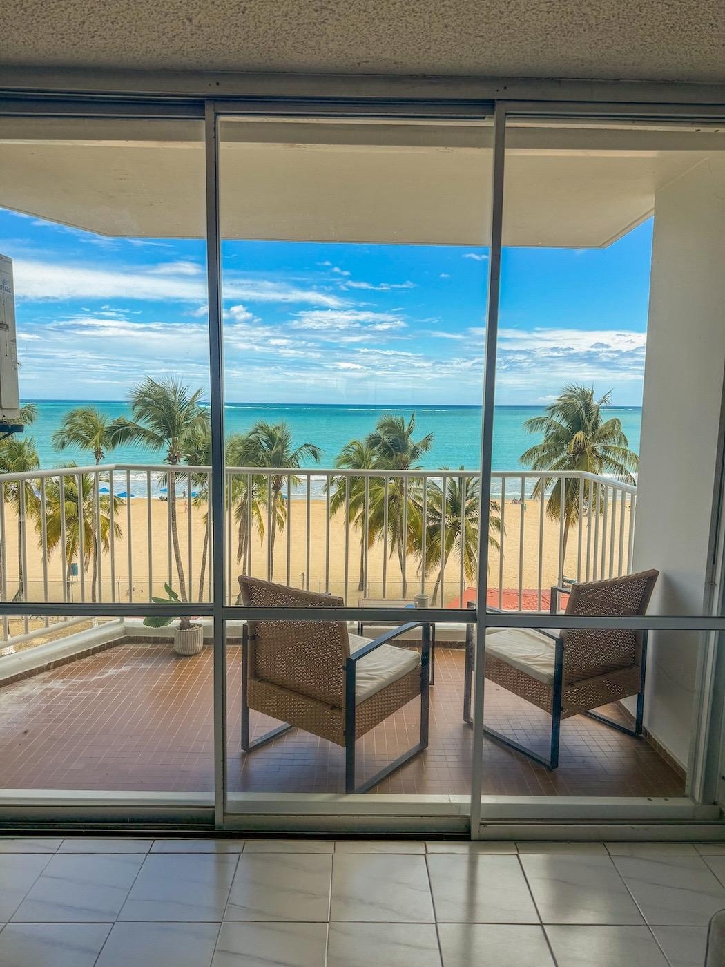 View from the living room 