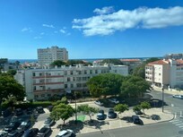 View of ocean from our hotel room