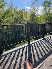 View from the deck