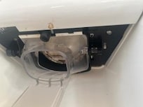 The kitchen fridge ice and water dispenser - mold on the outside; it actually dispensed a black blob of ? into my sister's water bottle.