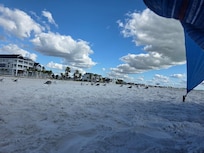 Blue Skies on one of our Beach Days