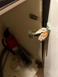 Cupboard door that broke off