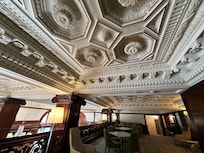 Upstairs lounge area