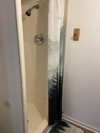 Very small shower.