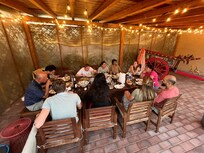 Dinner outside