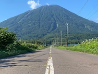 大好きな山のひとつ羊蹄山ですり