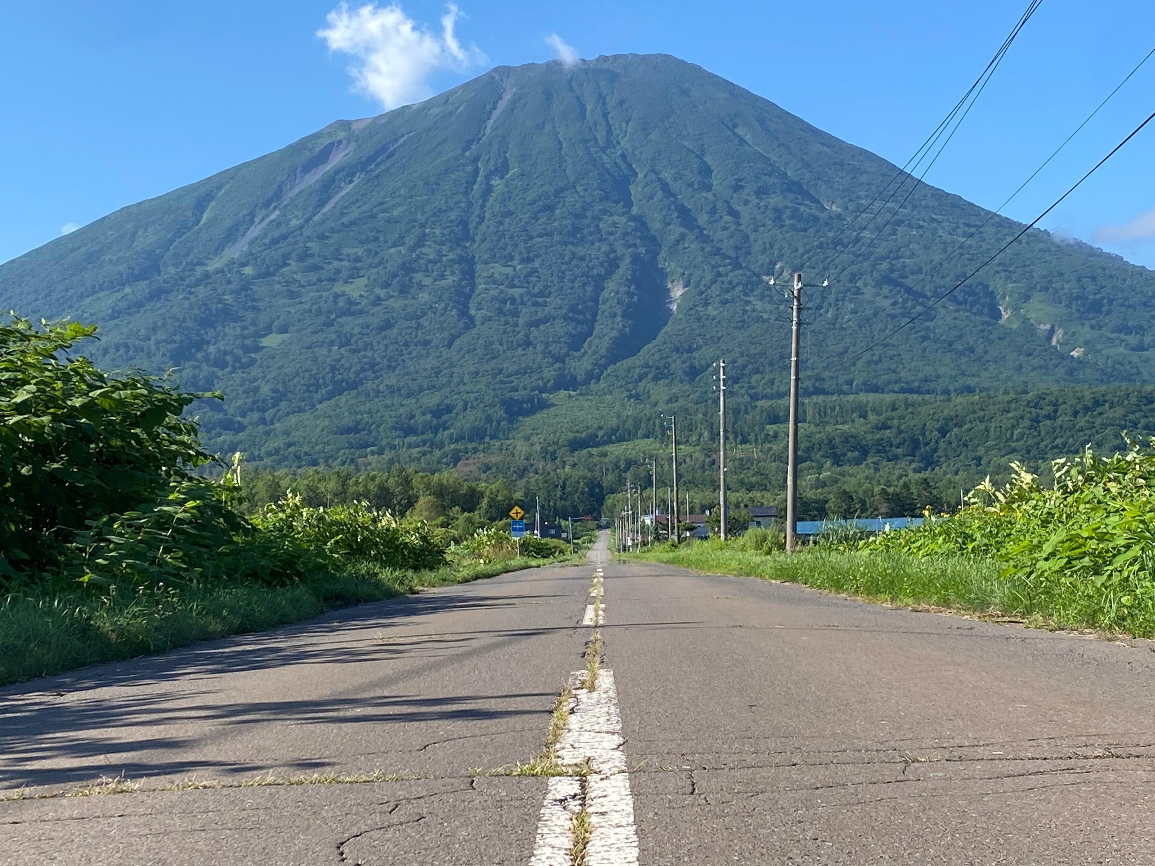 大好きな山のひとつ羊蹄山ですり