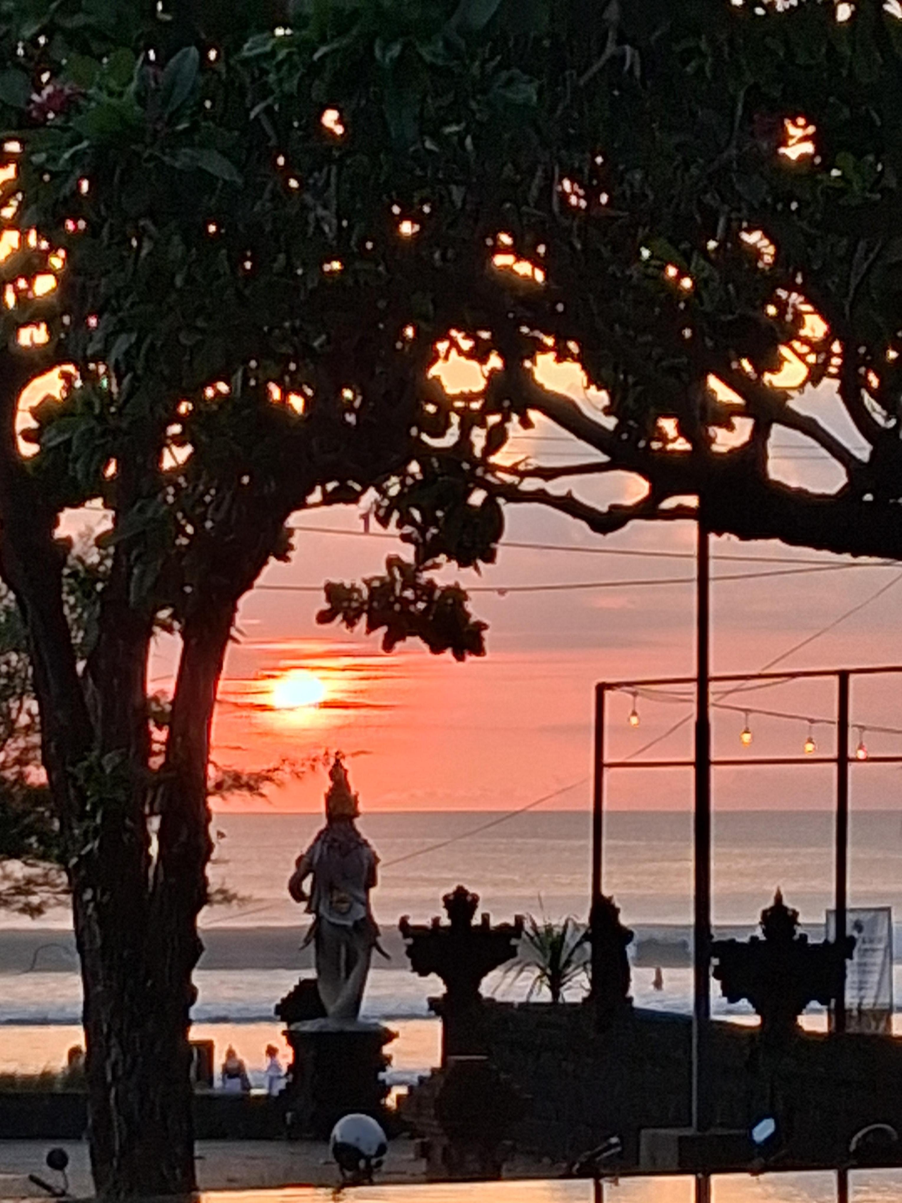 sunset from Sugarsand, one of the restaurants on the property. 